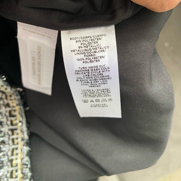 Ann Taylor LOFT Metallic Tweed skirt - Picture 7 of 8